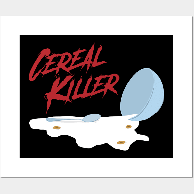 Cereal Killer O's Wall Art by tyleraldridgedesign